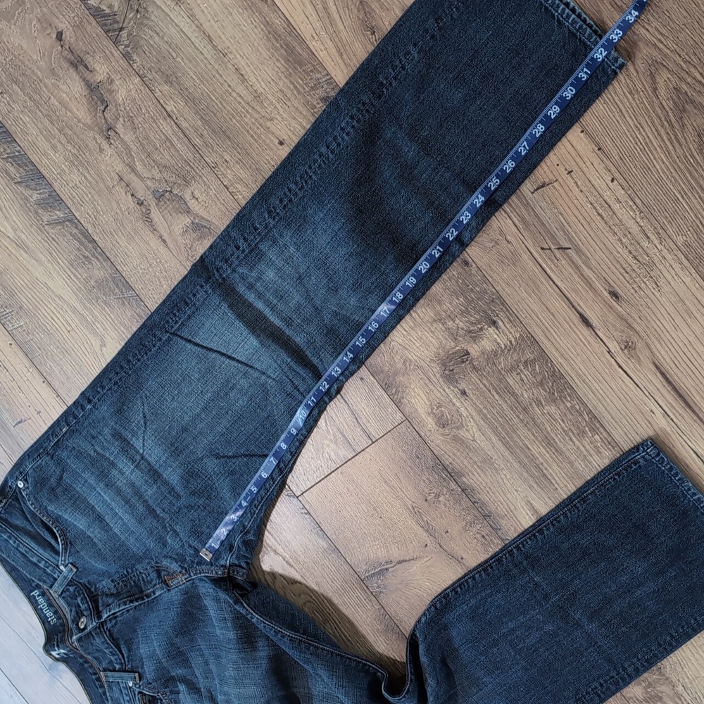 Seven 7 for all Mankind standard jeans, button fly, blue denim, men's 36 - Picture 7 of 15